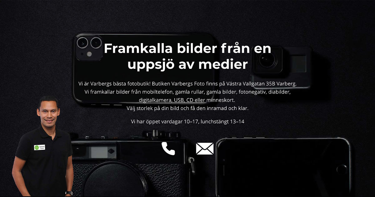 Varbergs Foto Aktiebolag logotyp